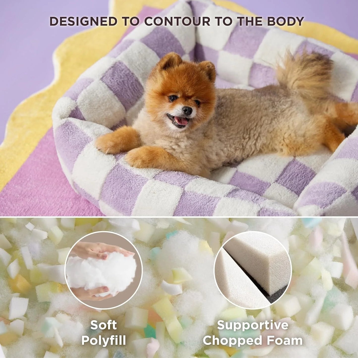 Lesure Rectangle Pet Bed